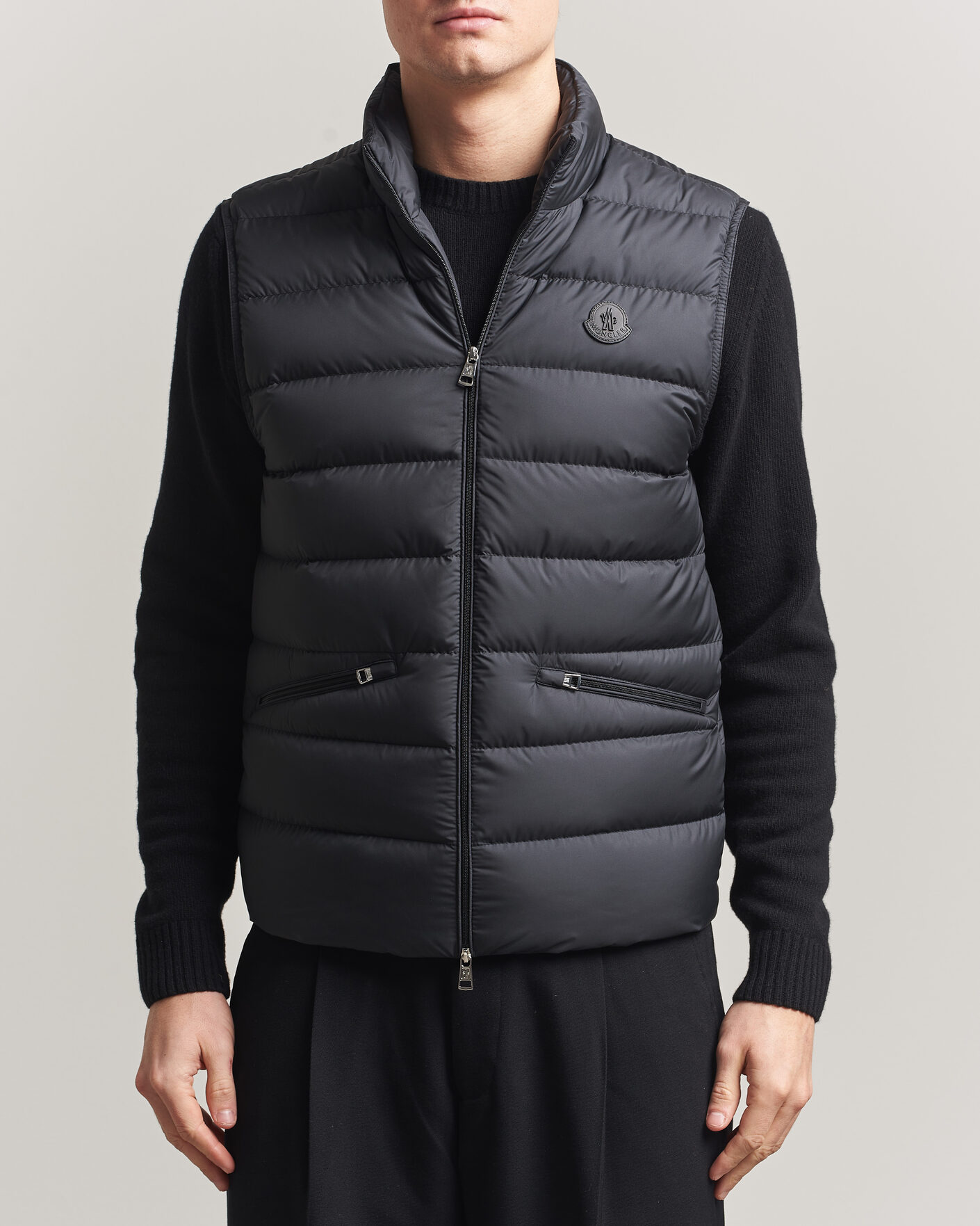 Heren | Gilets | Moncler | Lechtal Down Vest Black