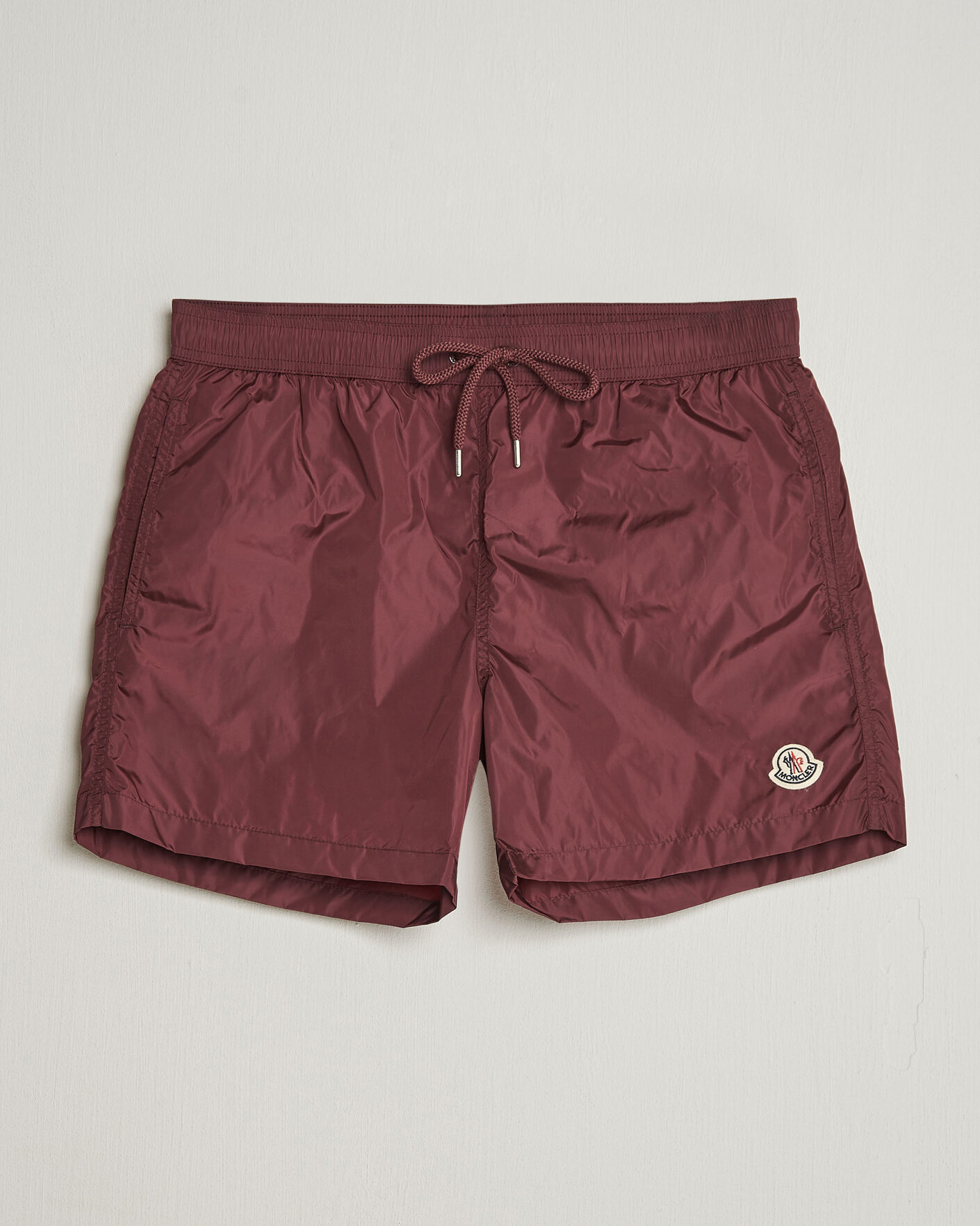 Heren | Zwembroek | Moncler | Nylon Swim Shorts Burgundy
