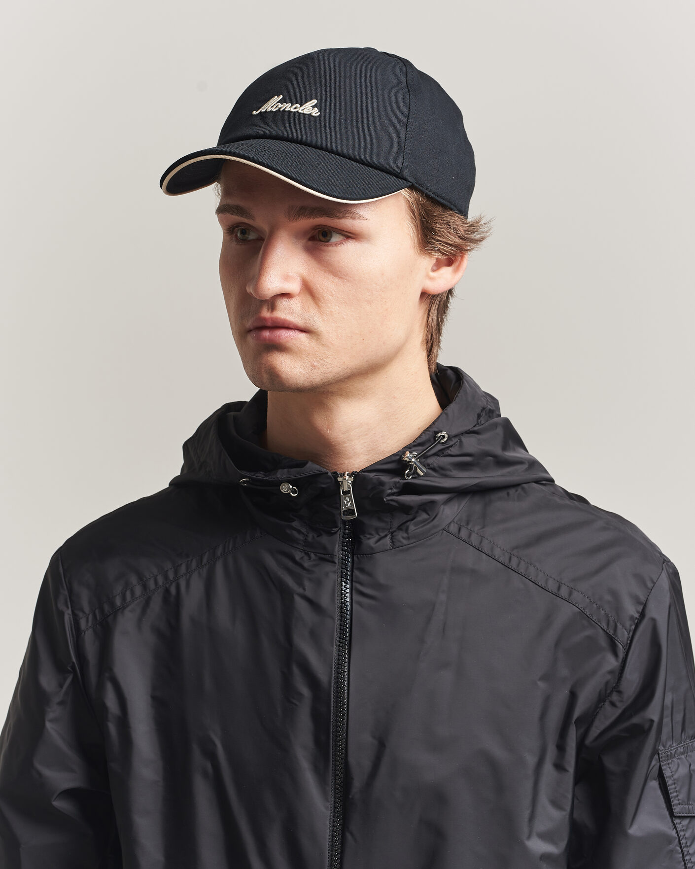 Heren | Hoeden en petten | Moncler | Signature Baseball Cap Black
