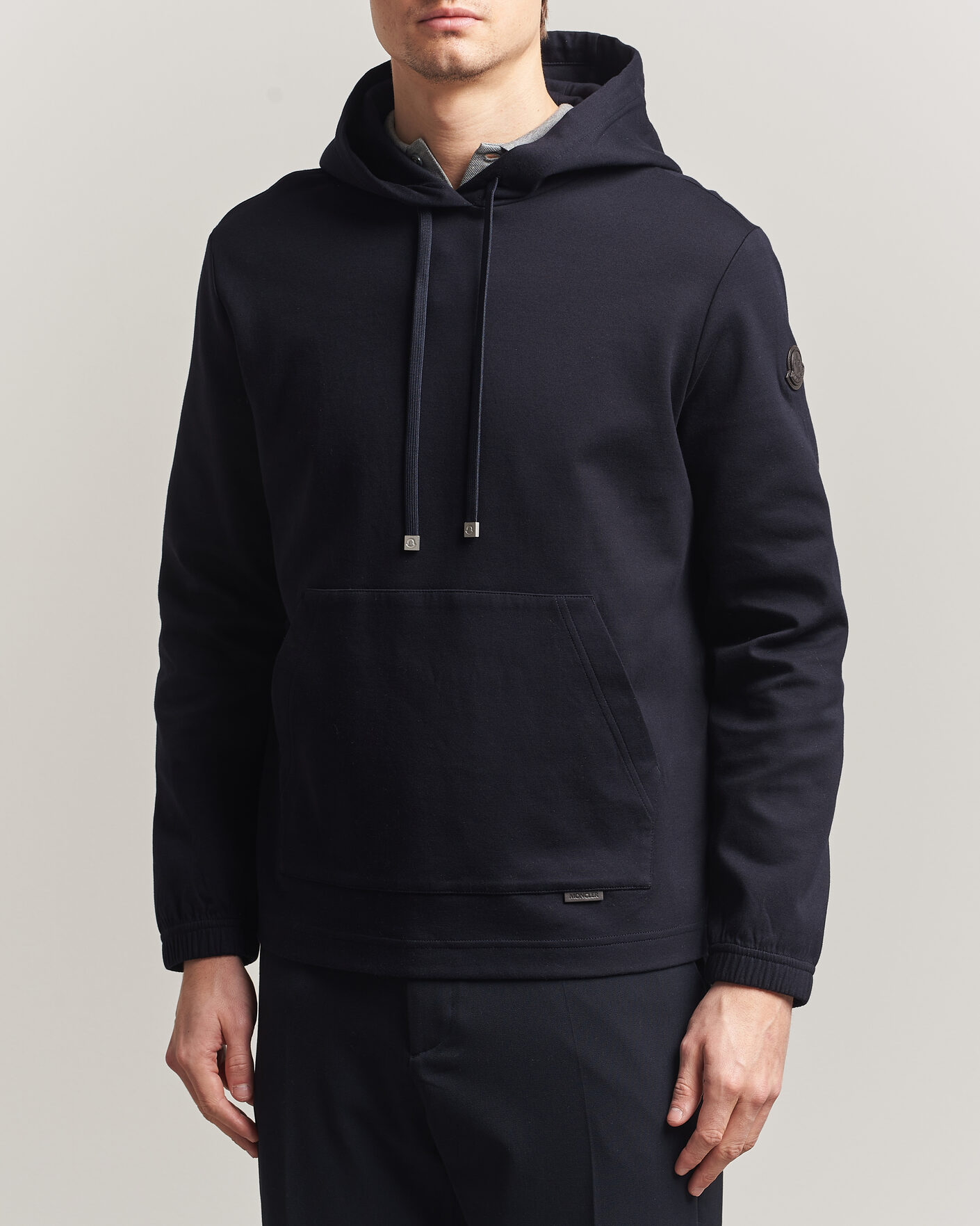 Heren | Truien | Moncler | Luxury Sweat Hoodie Navy