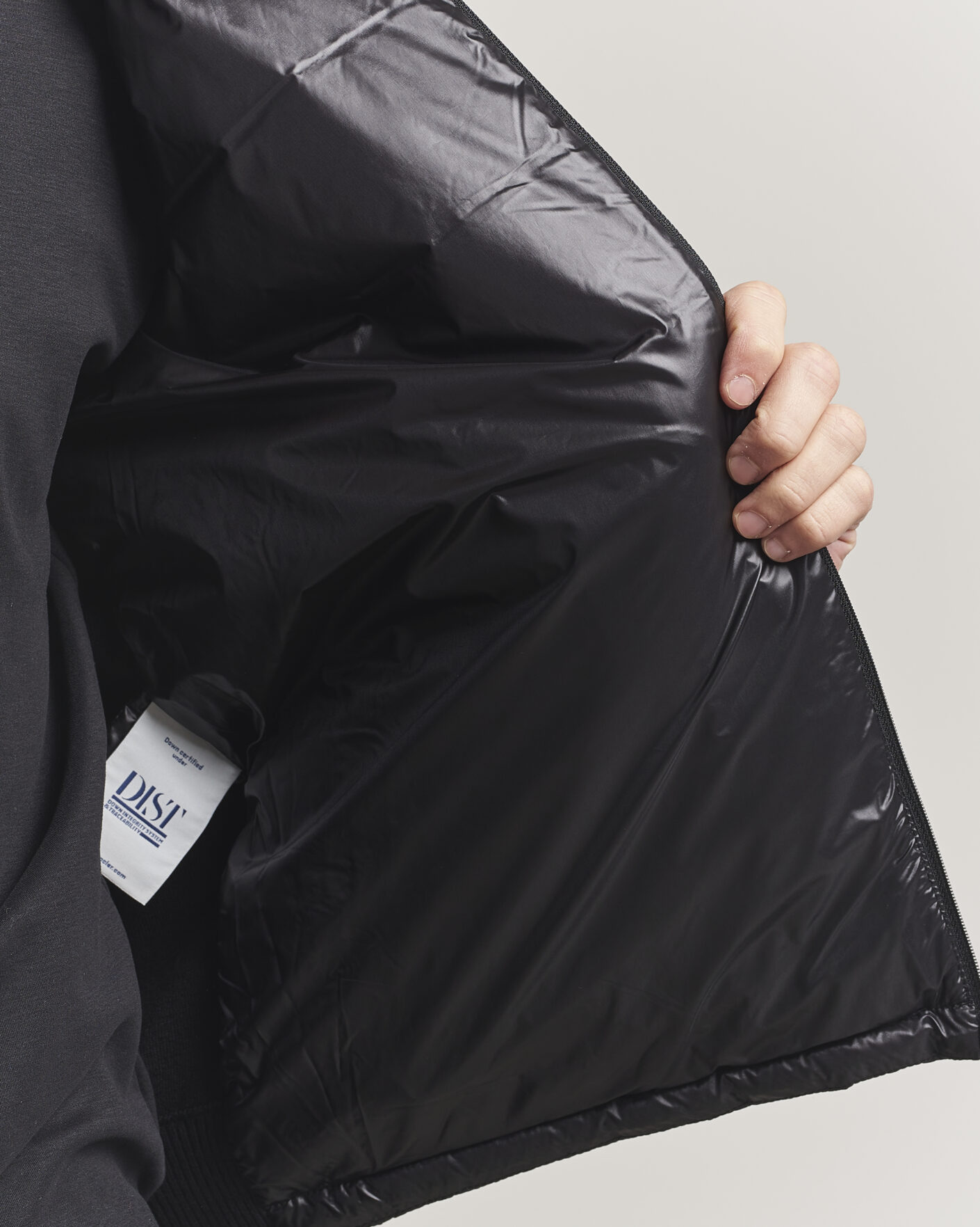 Heren | Jassen | Moncler | Hybrid Laque Zip Cardigan Black