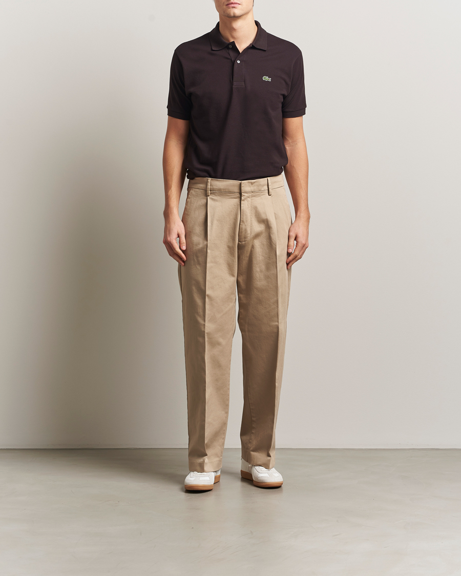 Heren | Polo's | Lacoste | Original Polo Piké Buffle Brown