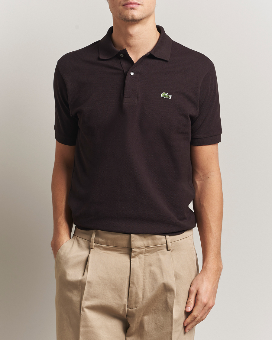 Heren | Polo's | Lacoste | Original Polo Piké Buffle Brown