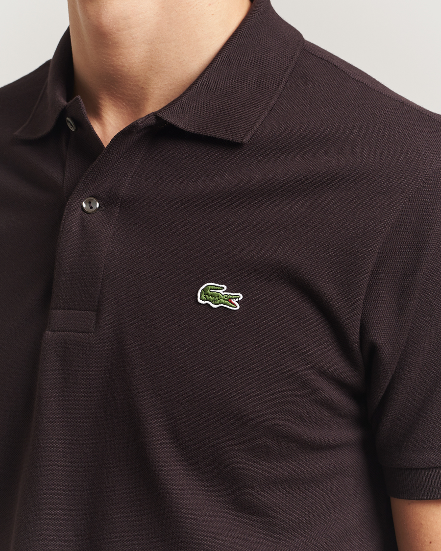 Heren | Polo's | Lacoste | Original Polo Piké Buffle Brown