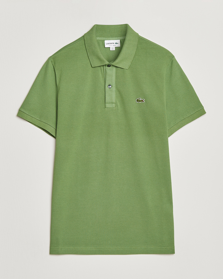 Heren | Polo's | Lacoste | Slim Fit Polo Piké Lettuce