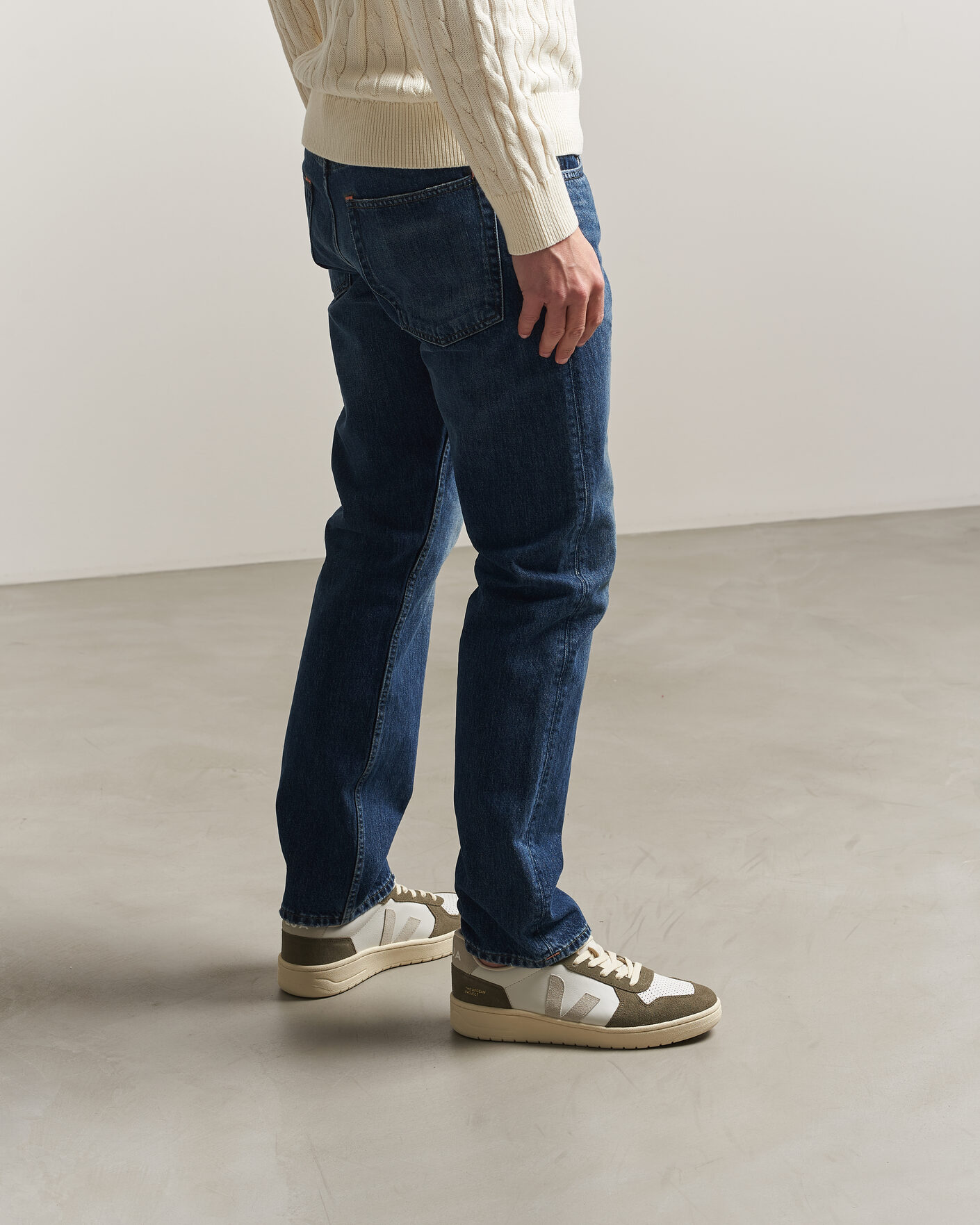 Heren | Sneakers | Veja | V-82 Sneaker White/Natural Khaki