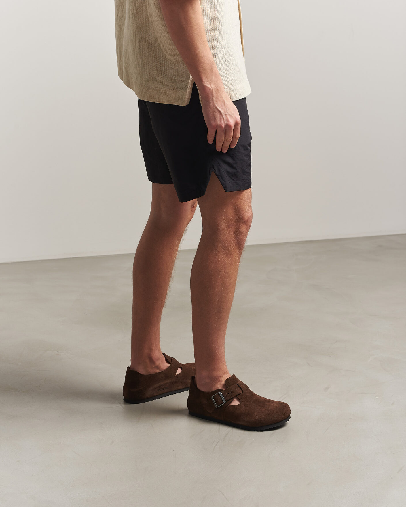 Heren | Sandalen slides | BIRKENSTOCK | London Carafe Suede