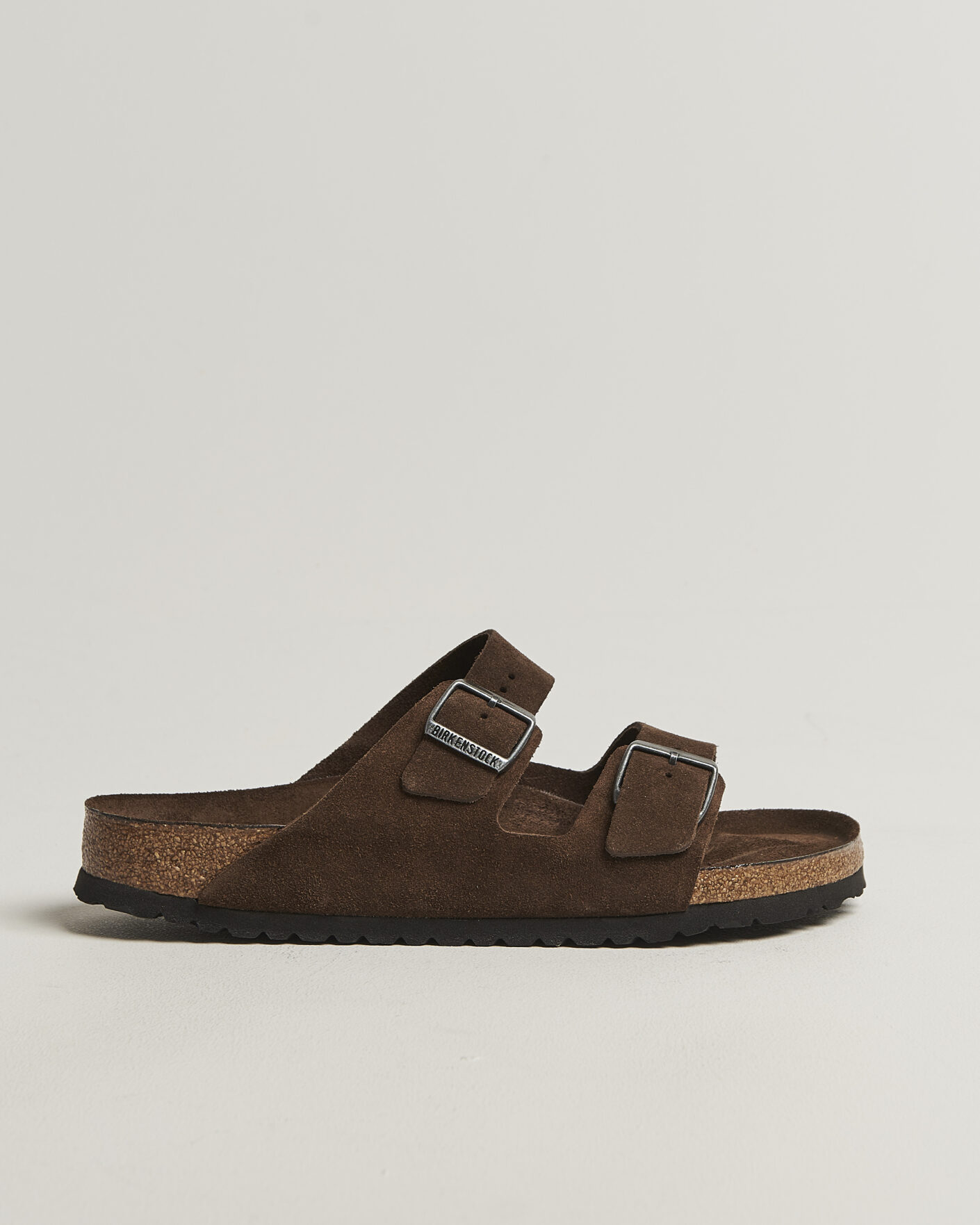 Heren | Sandalen slides | BIRKENSTOCK | Arizona Soft Footbed Carafe Suede