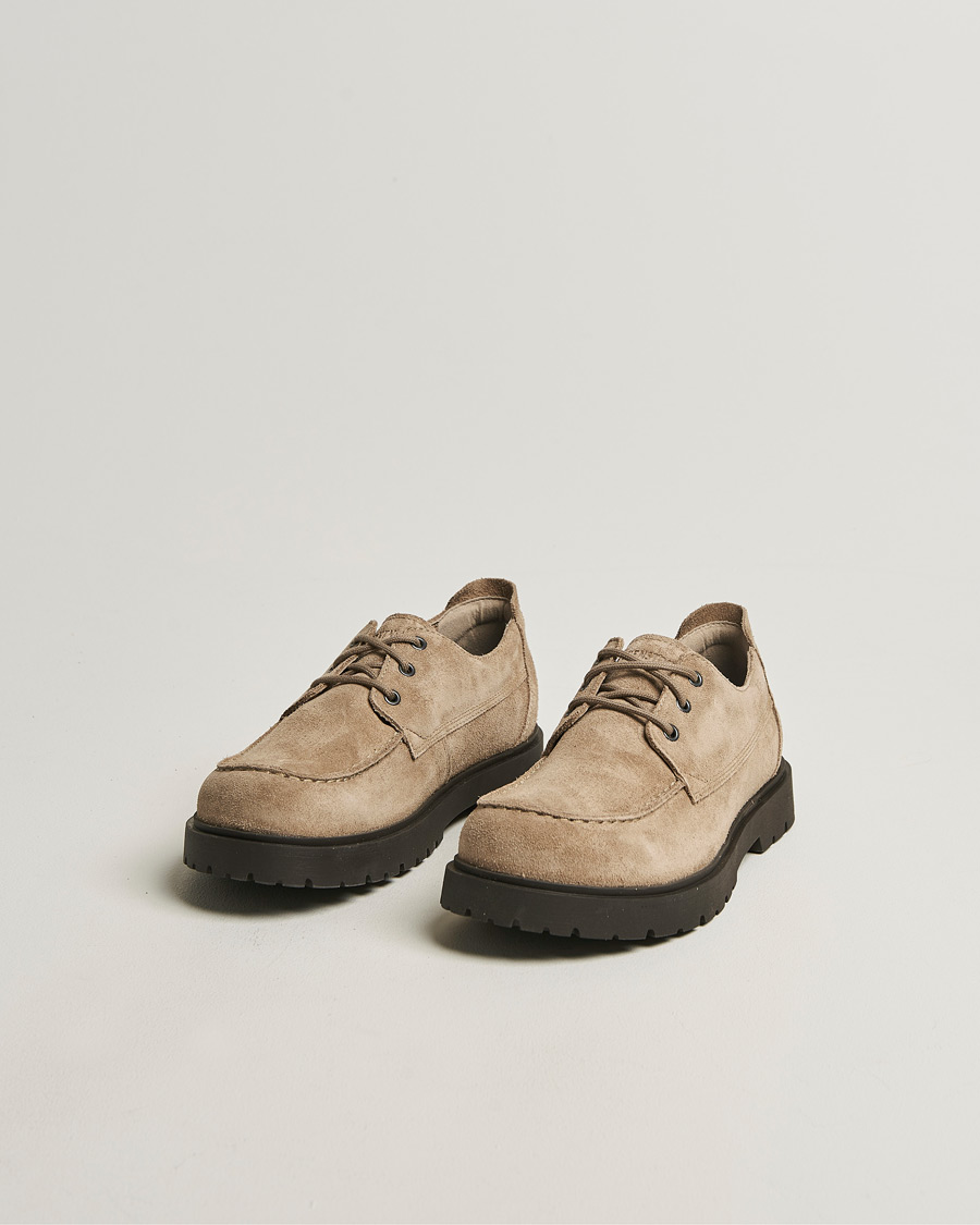 Heren | Oxfords | BIRKENSTOCK | Highwood Moc Lace Gray Taupe Suede