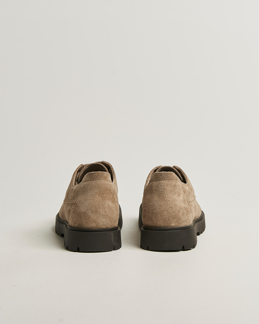 Heren | Oxfords | BIRKENSTOCK | Highwood Moc Lace Gray Taupe Suede