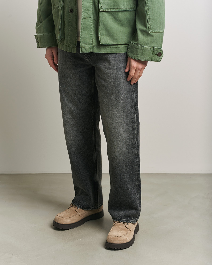 Heren | Oxfords | BIRKENSTOCK | Highwood Moc Lace Gray Taupe Suede