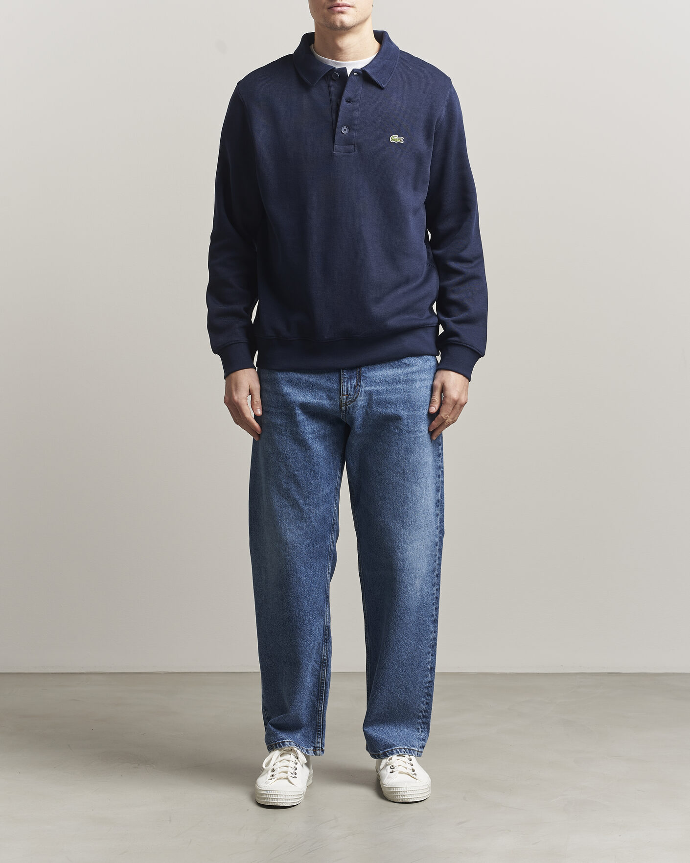 Heren | Truien | Lacoste | Polo Sweater Navy Blue