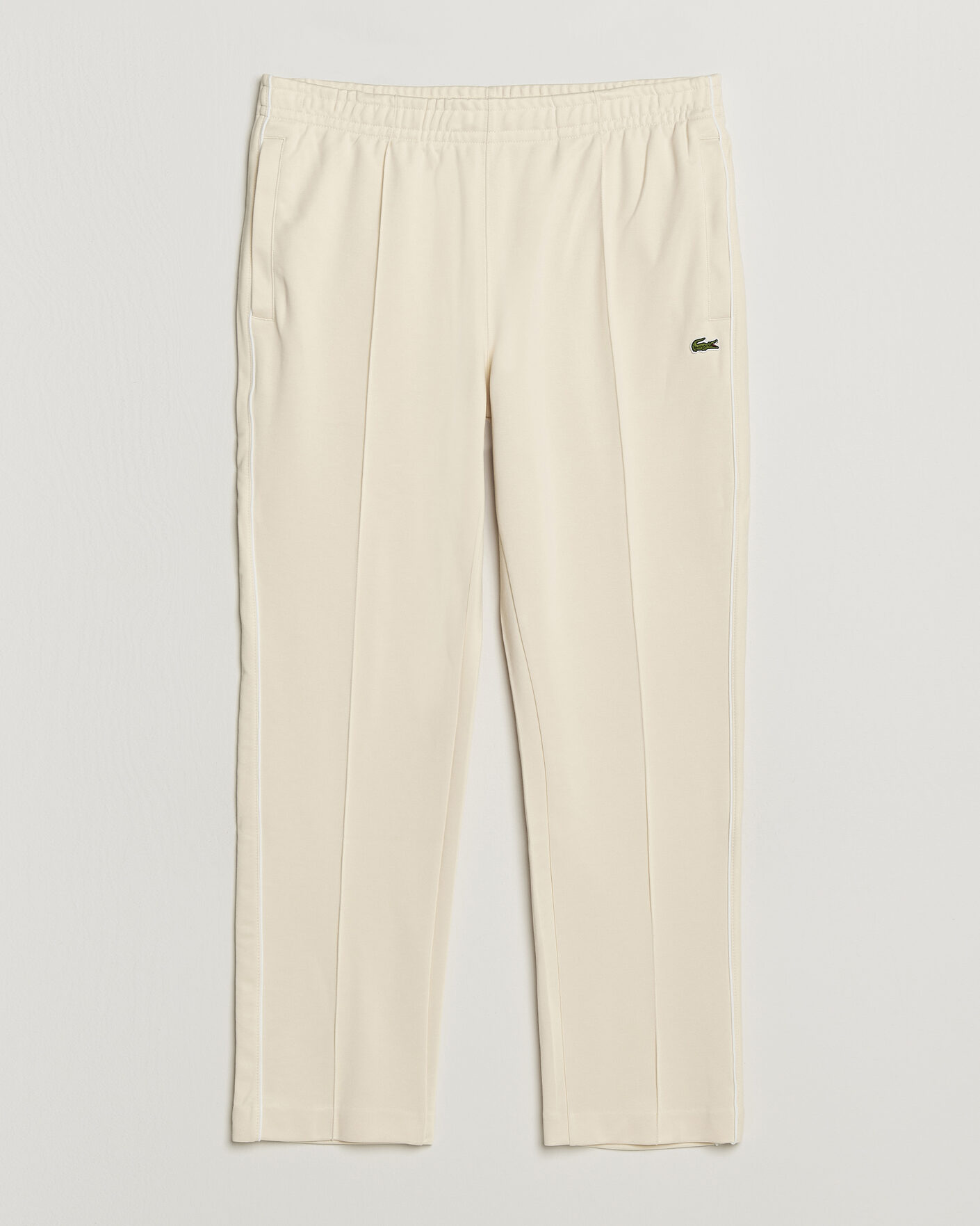 Heren | Broeken | Lacoste | Piqué Track Pants Naturel Clair