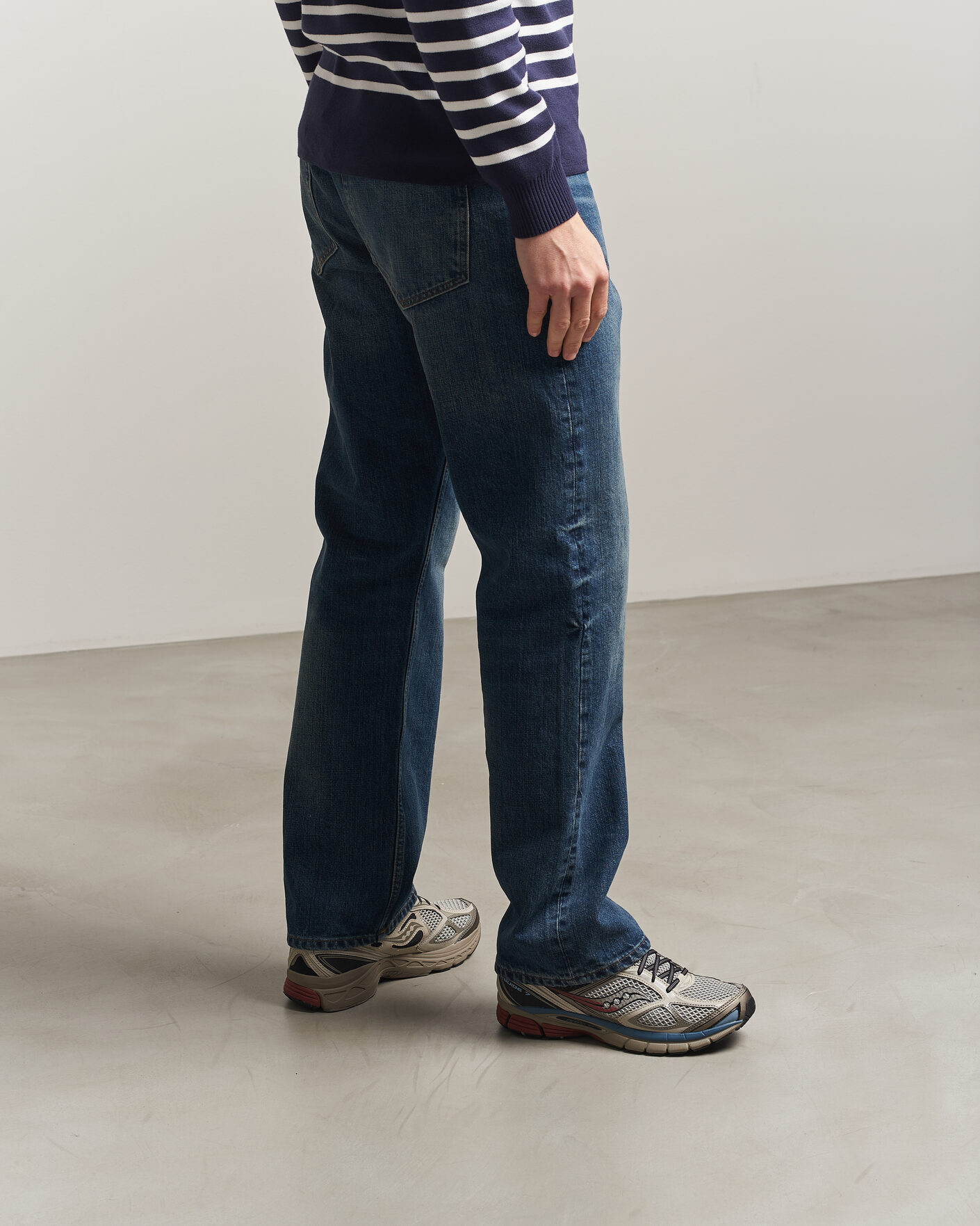 Heren | Sneakers | Saucony | Guide 7 Running Sneaker Taupe/Black