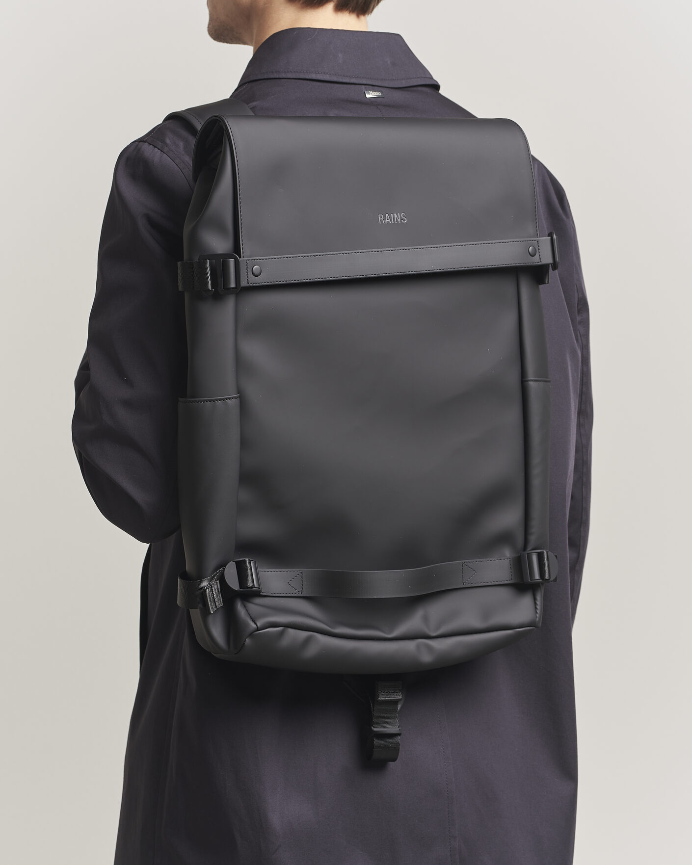 Heren | Tassen | RAINS | OTG Backpack Black