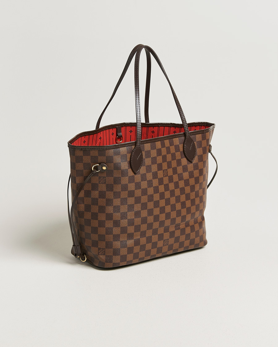 Heren | Pre-Owned & Vintage Bags | Louis Vuitton Pre-Owned | Neverfull MM Damier Ebene