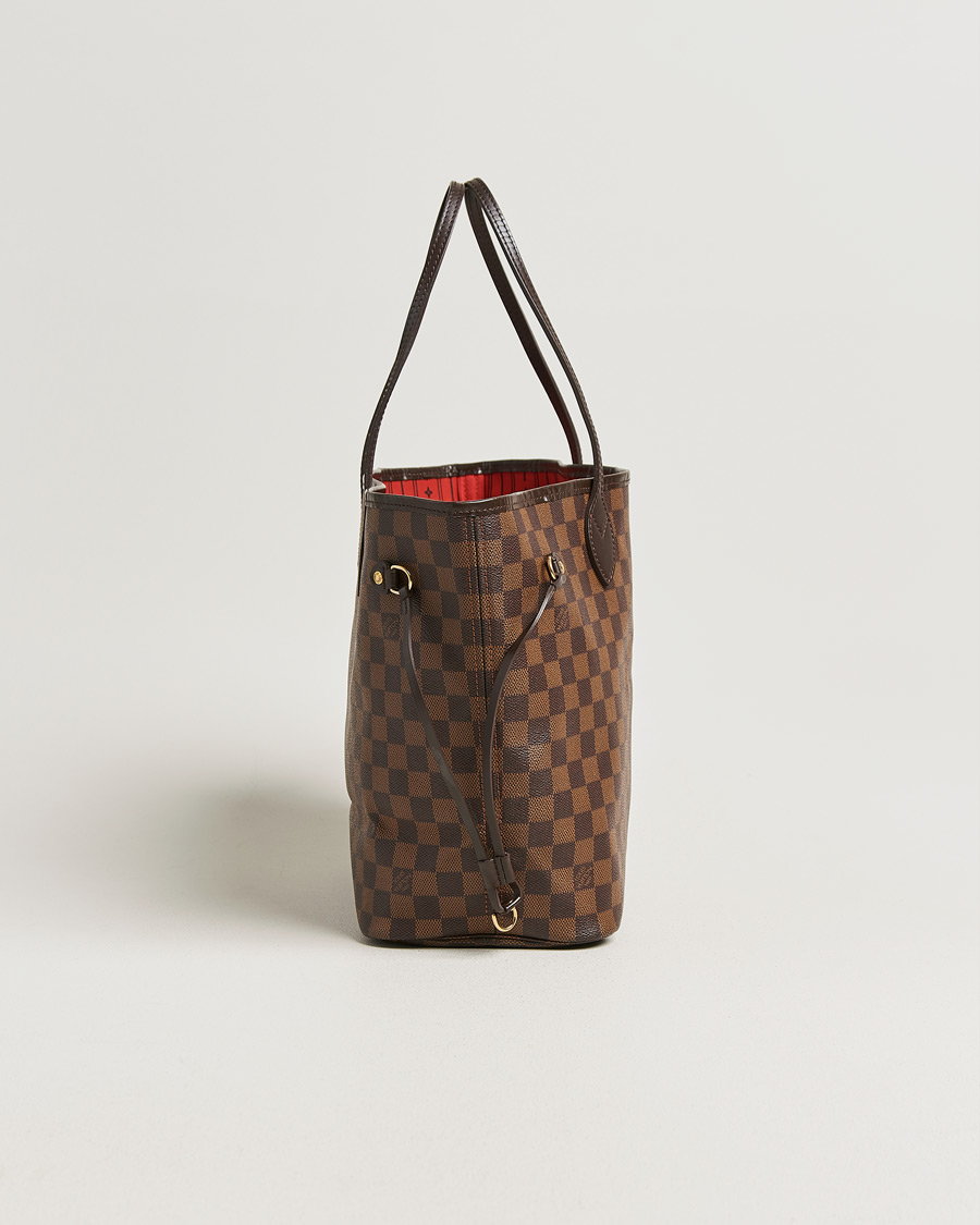 Heren | Pre-Owned & Vintage Bags | Louis Vuitton Pre-Owned | Neverfull MM Damier Ebene