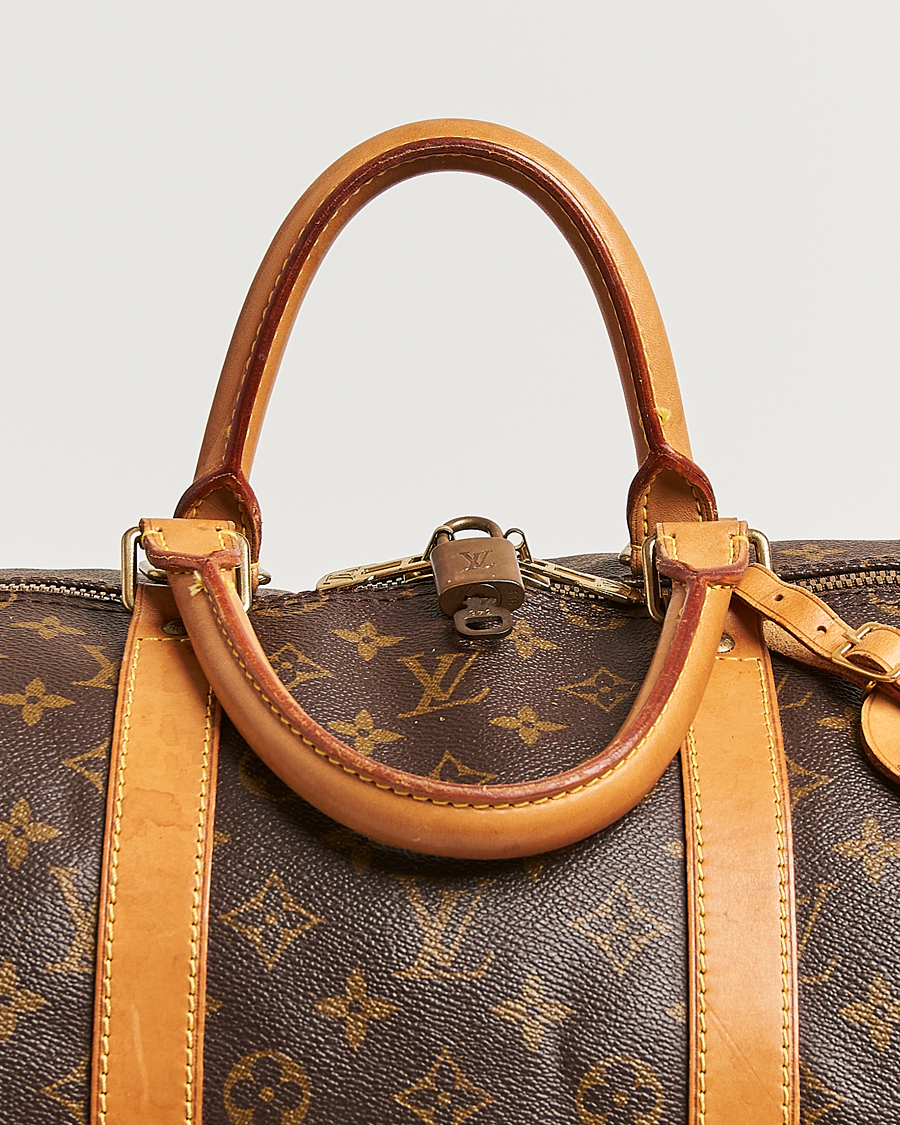 Heren | Pre-Owned & Vintage Bags | Louis Vuitton Pre-Owned | Keepall Bandouliére 55 Monogram