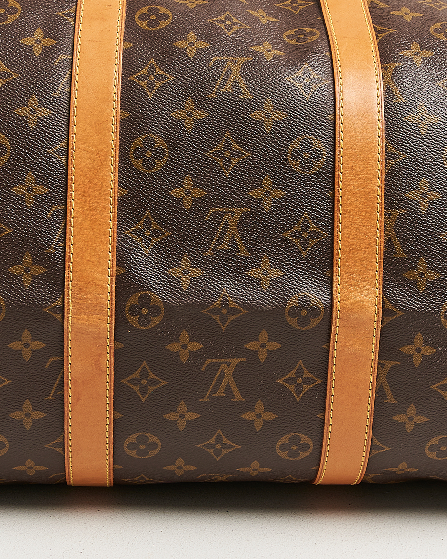 Heren | Pre-Owned & Vintage Bags | Louis Vuitton Pre-Owned | Keepall Bandouliére 55 Monogram