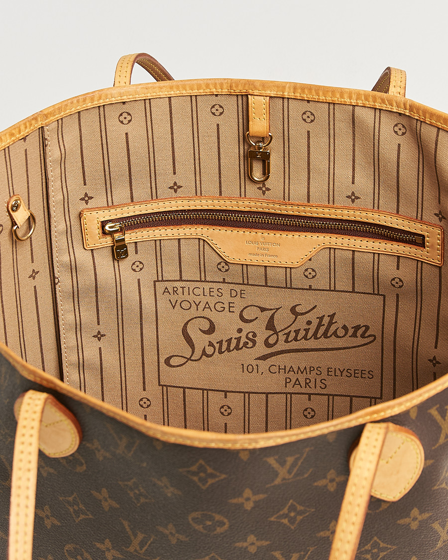 Heren | Pre-Owned & Vintage Bags | Louis Vuitton Pre-Owned | Neverfull MM Monogram