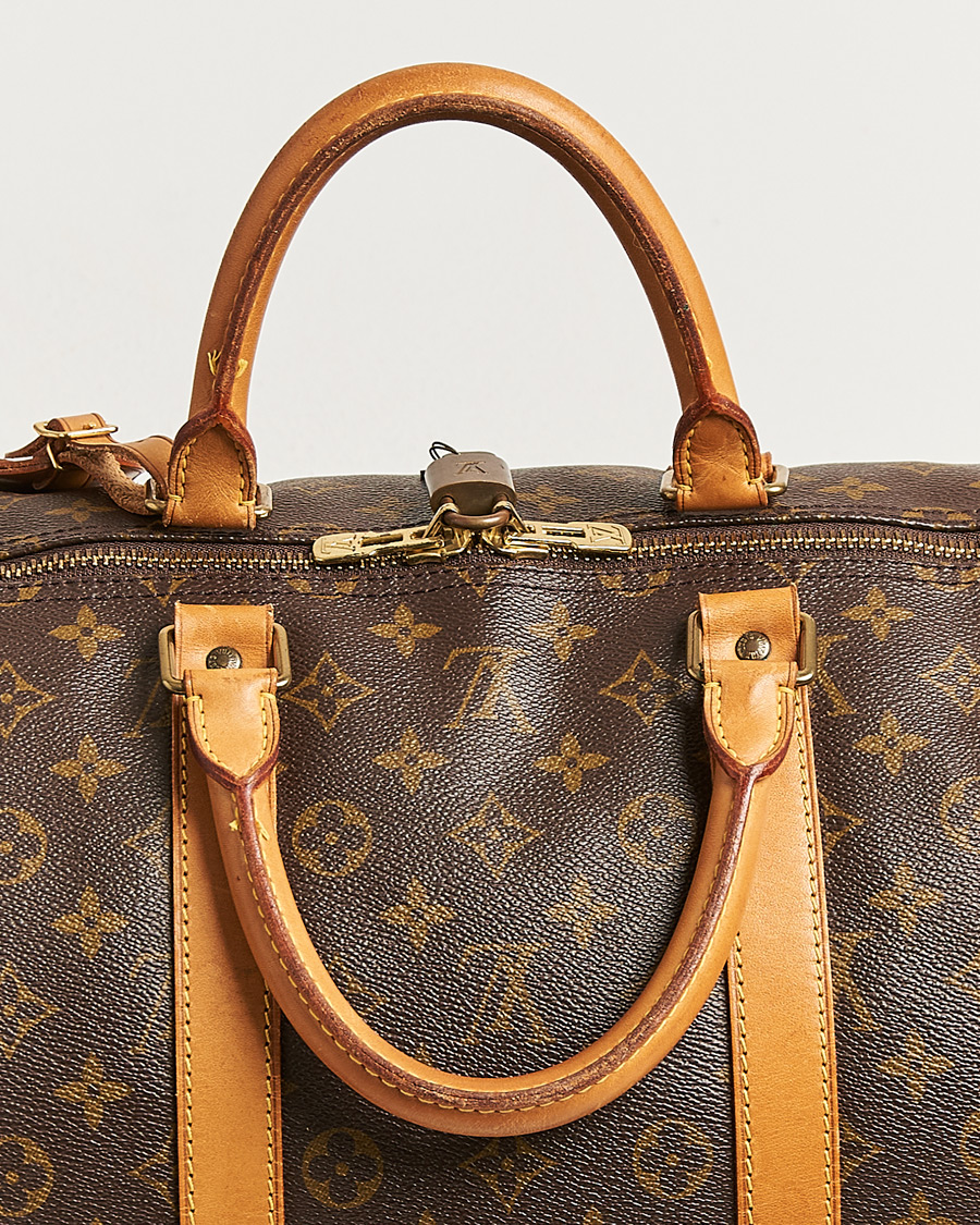 Heren | Pre-Owned & Vintage Bags | Louis Vuitton Pre-Owned | Keepall Bandouliére 55 Monogram