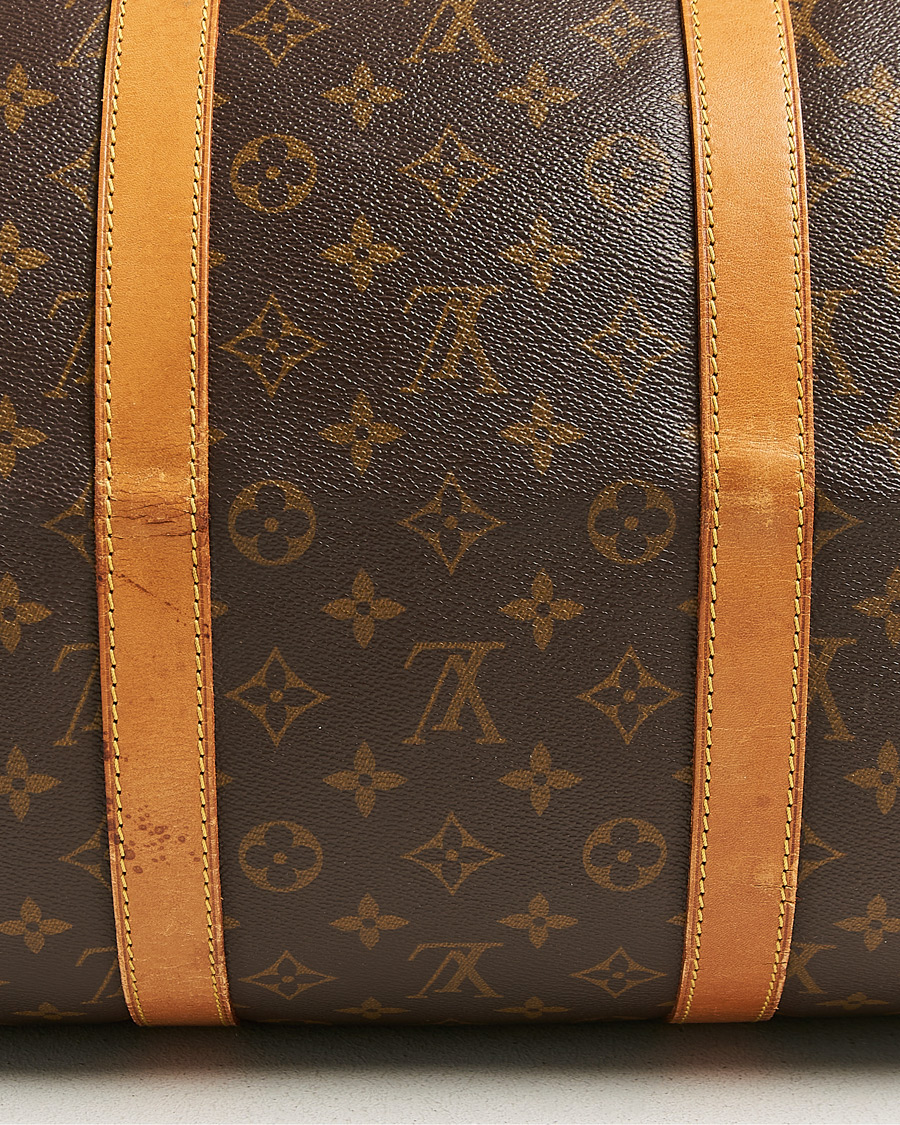 Heren | Pre-Owned & Vintage Bags | Louis Vuitton Pre-Owned | Keepall Bandouliére 55 Monogram