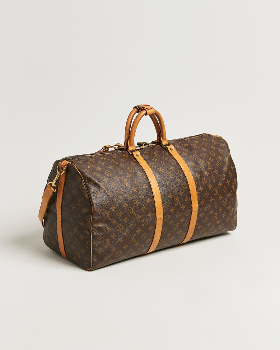 Heren | Pre-Owned & Vintage Bags | Louis Vuitton Pre-Owned | Keepall Bandouliére 55 Monogram