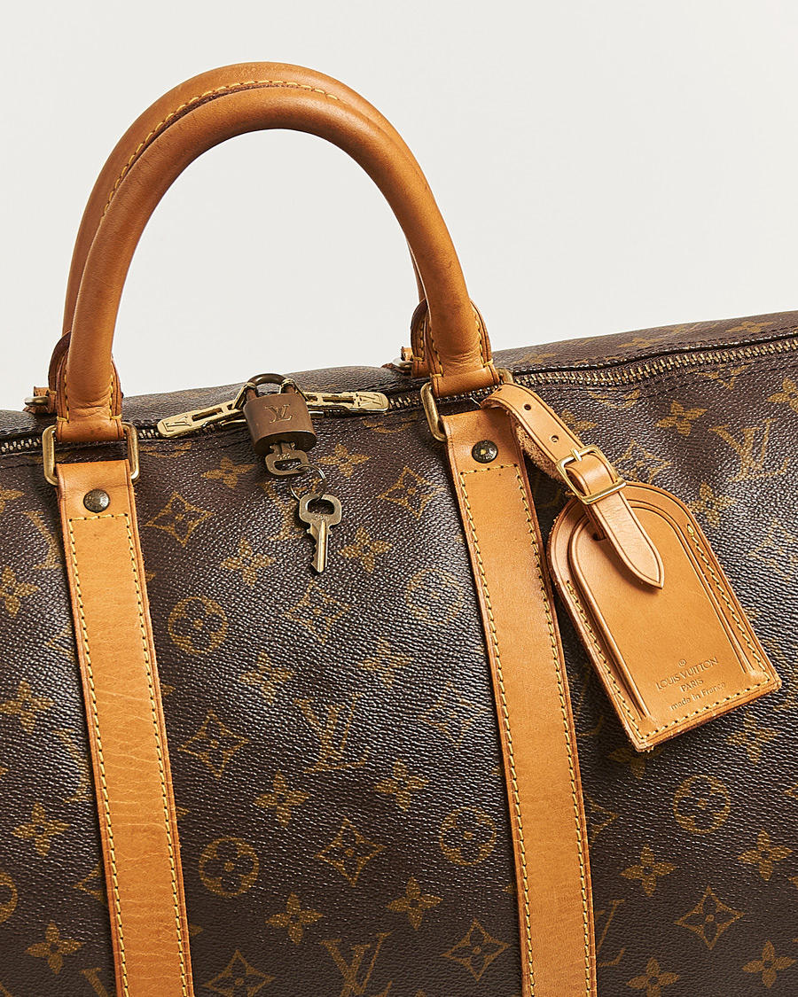 Heren | Pre-Owned & Vintage Bags | Louis Vuitton Pre-Owned | Keepall Bandouliére 55 Monogram