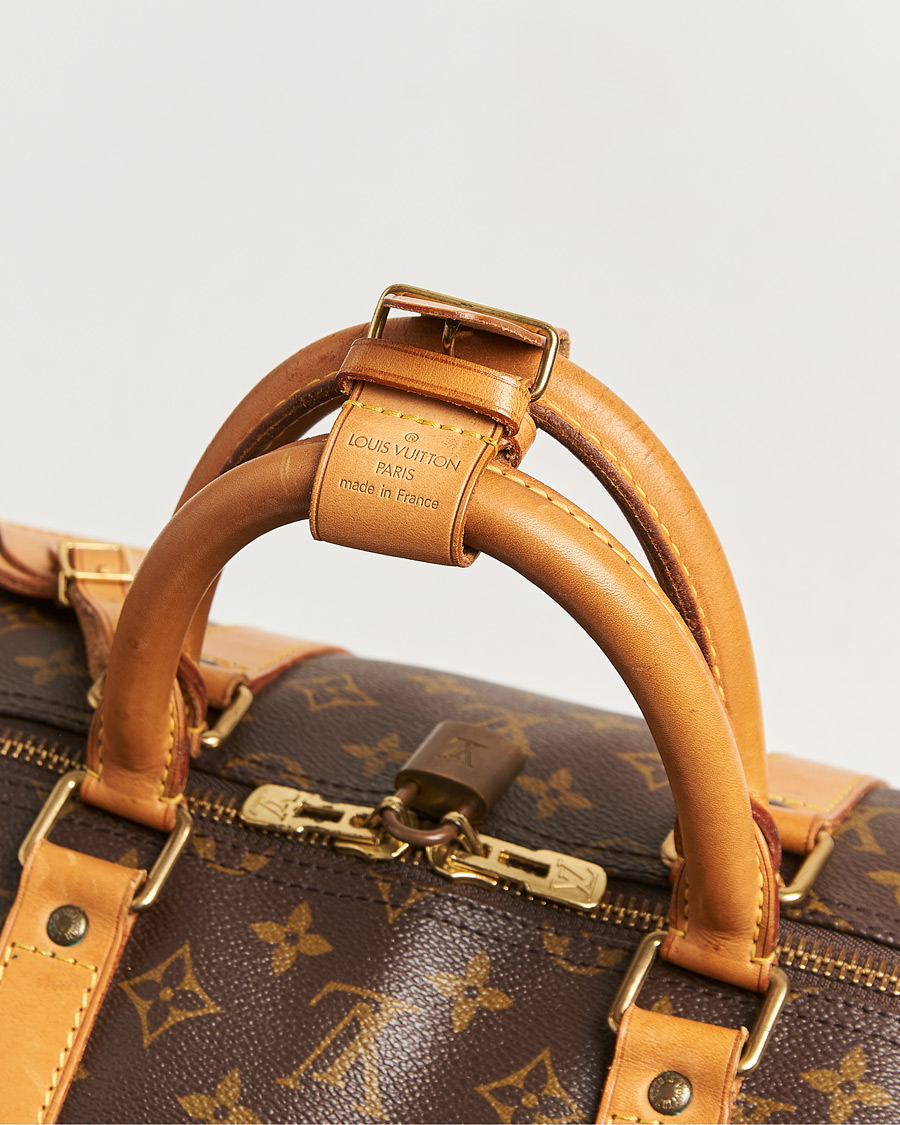 Heren | Pre-Owned & Vintage Bags | Louis Vuitton Pre-Owned | Keepall Bandouliére 55 Monogram