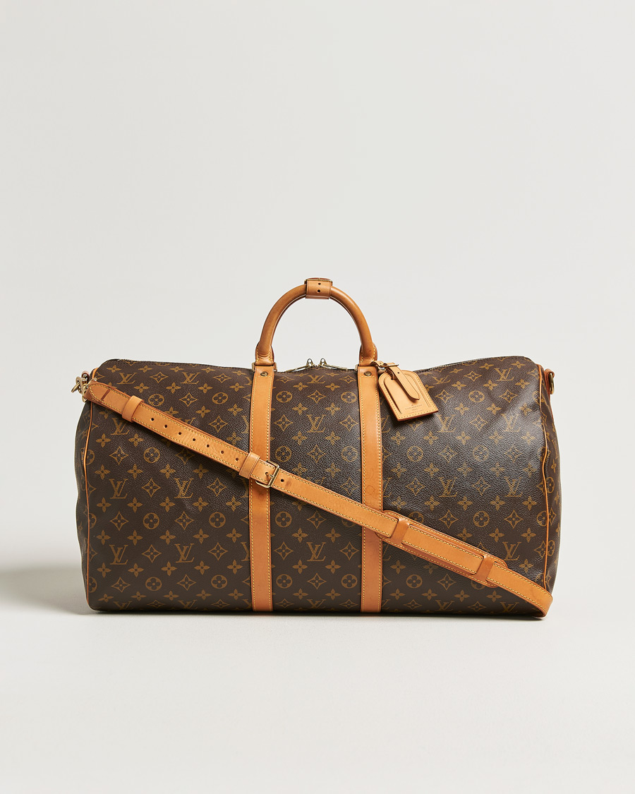 Heren | Pre-Owned & Vintage Bags | Louis Vuitton Pre-Owned | Keepall Bandouliére 55 Monogram