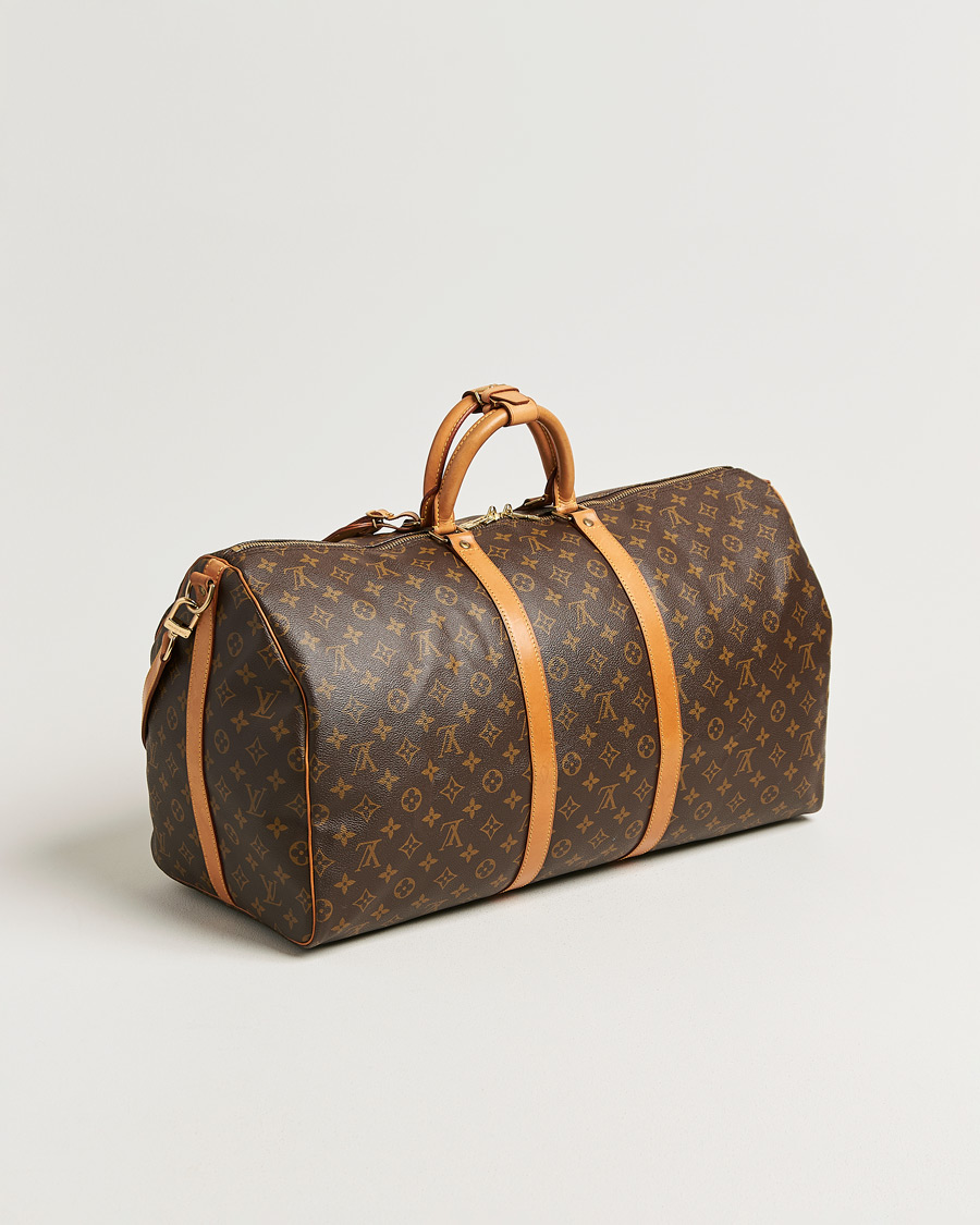 Heren | Pre-Owned & Vintage Bags | Louis Vuitton Pre-Owned | Keepall Bandouliére 55 Monogram