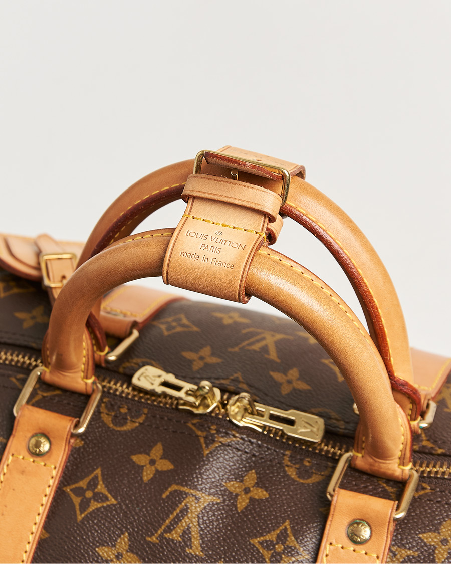Heren | Pre-Owned & Vintage Bags | Louis Vuitton Pre-Owned | Keepall Bandouliére 55 Monogram
