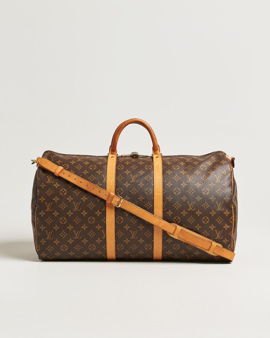 Heren | Pre-Owned & Vintage Bags | Louis Vuitton Pre-Owned | Keepall Bandouliére 55 Monogram