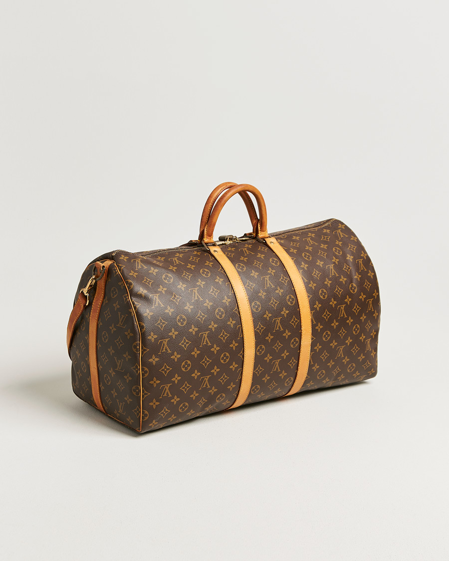 Heren | Pre-Owned & Vintage Bags | Louis Vuitton Pre-Owned | Keepall Bandouliére 55 Monogram