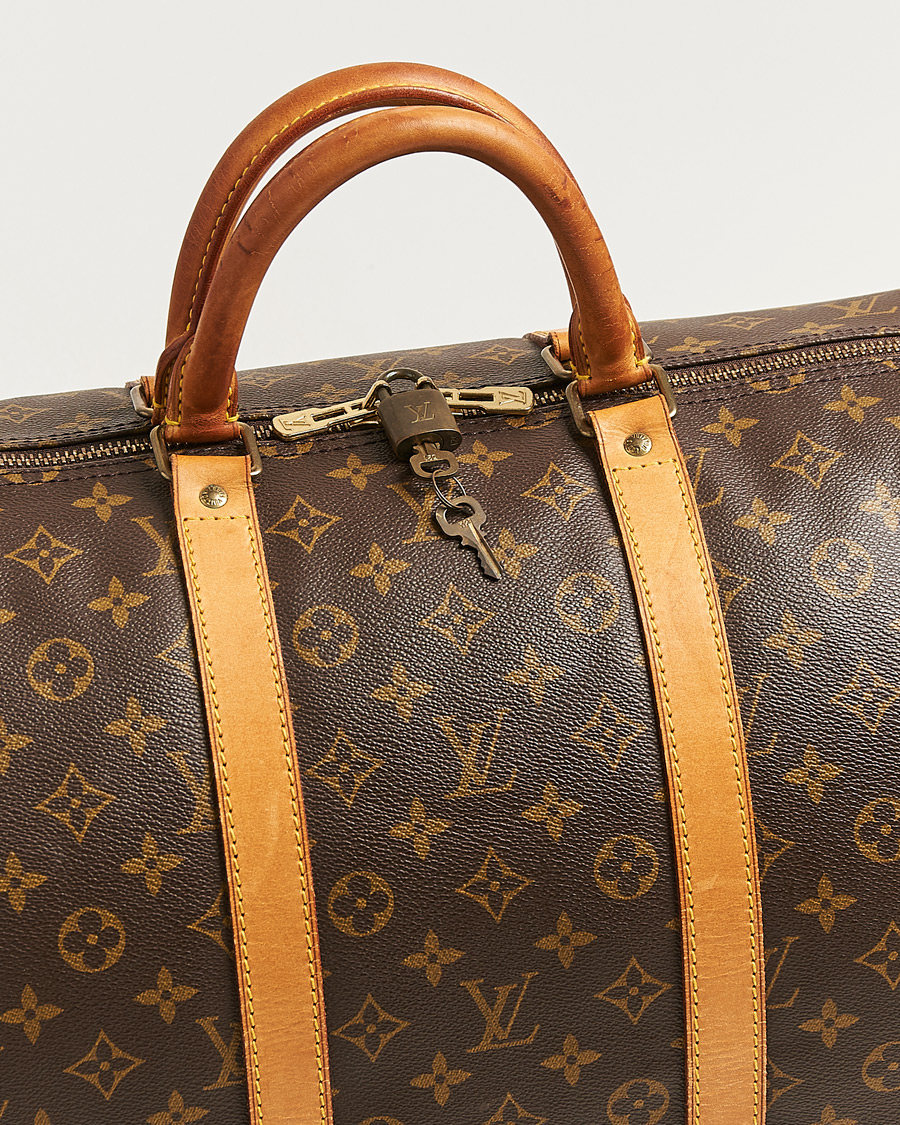 Heren | Pre-Owned & Vintage Bags | Louis Vuitton Pre-Owned | Keepall Bandouliére 55 Monogram