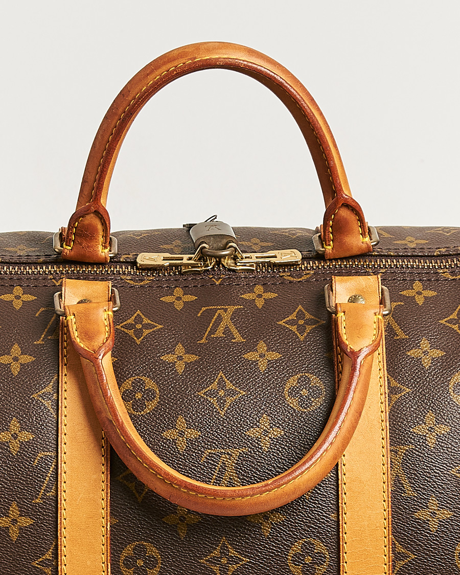 Heren | Pre-Owned & Vintage Bags | Louis Vuitton Pre-Owned | Keepall Bandouliére 55 Monogram