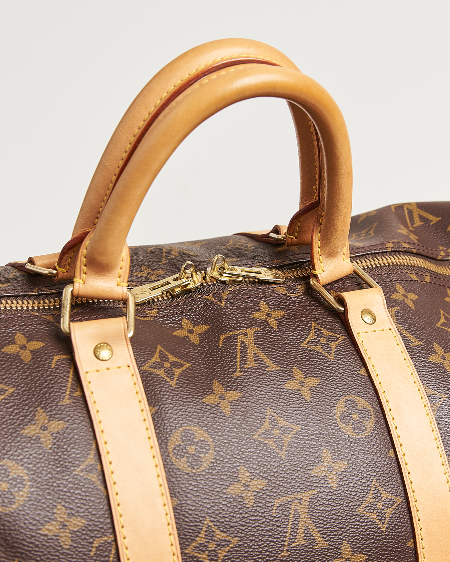 Heren | Pre-Owned & Vintage Bags | Louis Vuitton Pre-Owned | Keepall Bandouliére 55 Monogram
