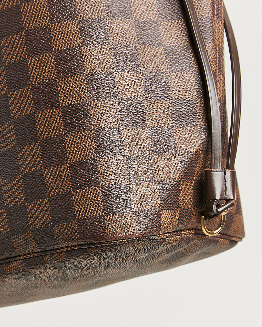 Heren | Pre-Owned & Vintage Bags | Louis Vuitton Pre-Owned | Neverfull MM Damier Ebene