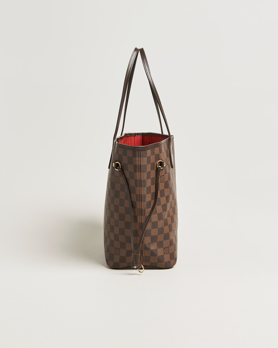 Heren | Pre-Owned & Vintage Bags | Louis Vuitton Pre-Owned | Neverfull MM Damier Ebene