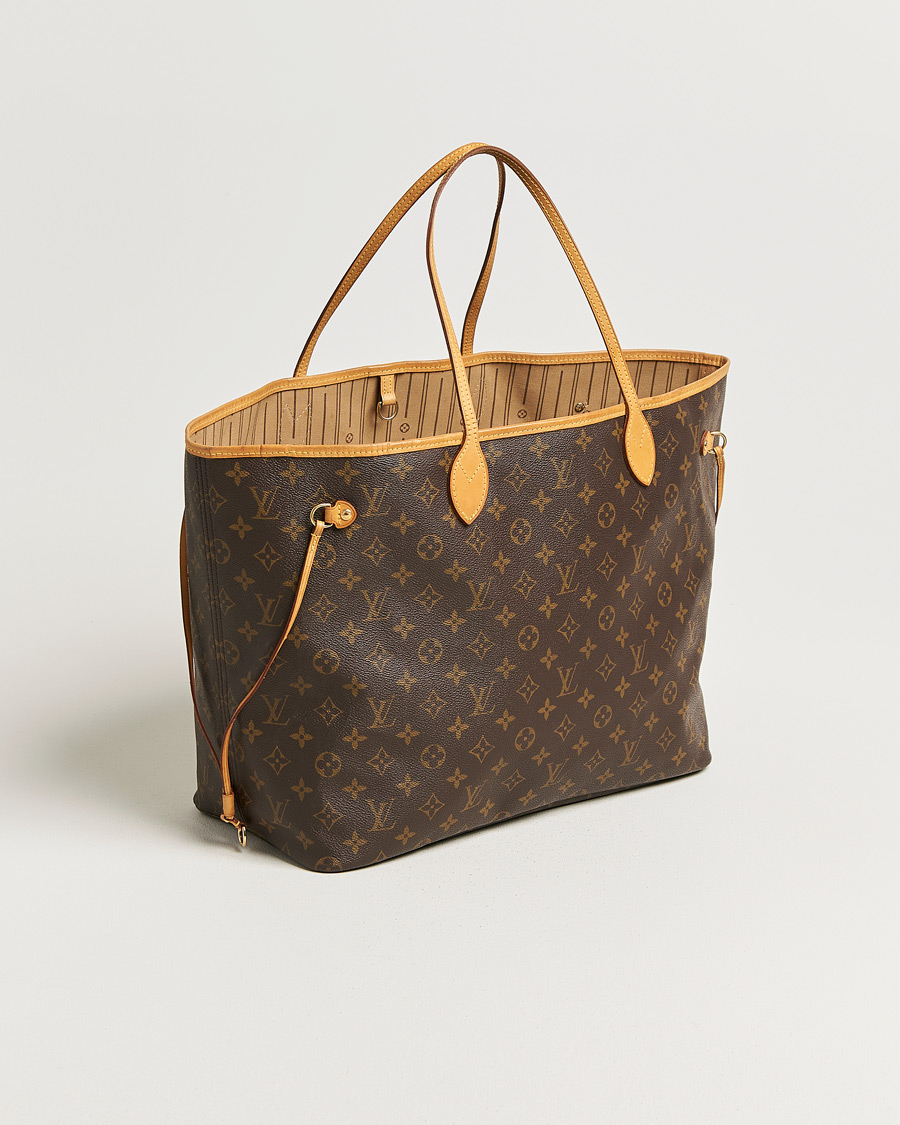 Heren | Pre-Owned & Vintage Bags | Louis Vuitton Pre-Owned | Neverfull GM Monogram