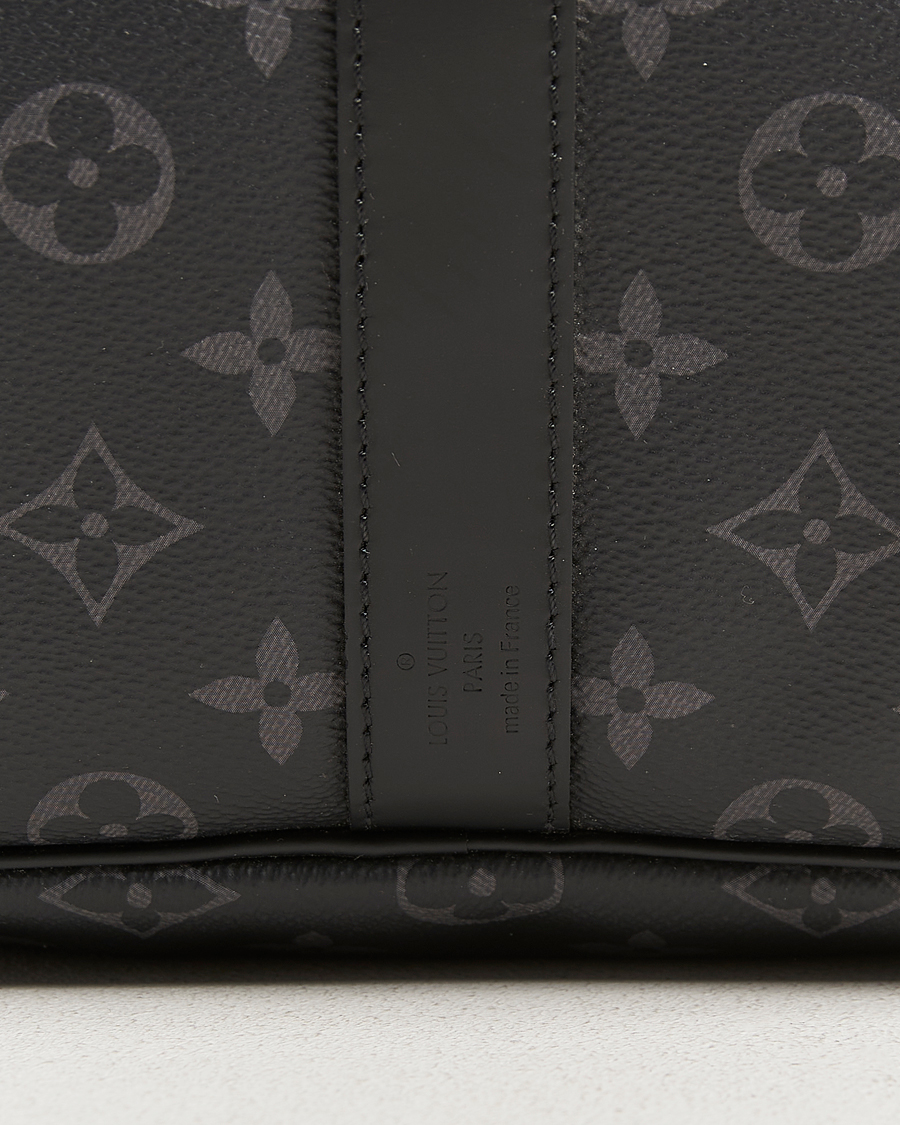 Heren | Pre-Owned & Vintage Bags | Louis Vuitton Pre-Owned | Keepall Bandouliére 55 Monogram Eclipse