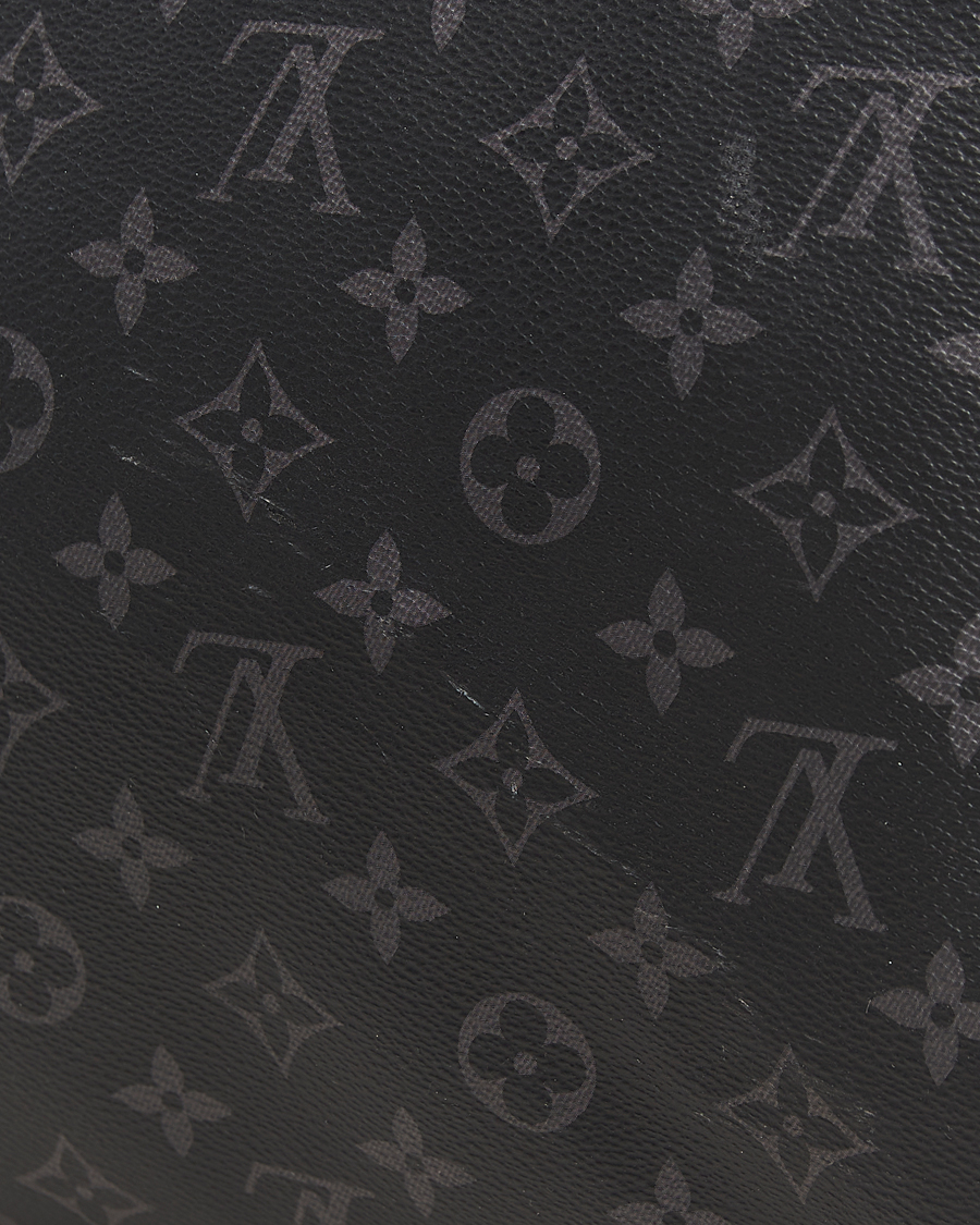 Heren | Pre-Owned & Vintage Bags | Louis Vuitton Pre-Owned | Keepall Bandouliére 55 Monogram Eclipse