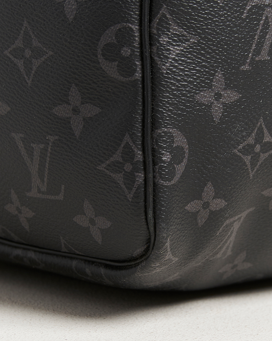 Heren | Pre-Owned & Vintage Bags | Louis Vuitton Pre-Owned | Keepall Bandouliére 55 Monogram Eclipse