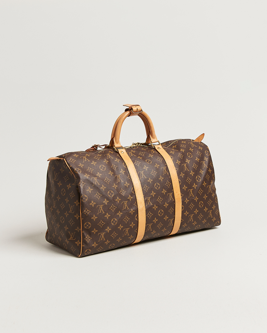Heren | Pre-Owned & Vintage Bags | Louis Vuitton Pre-Owned | Keepall 50 Monogram