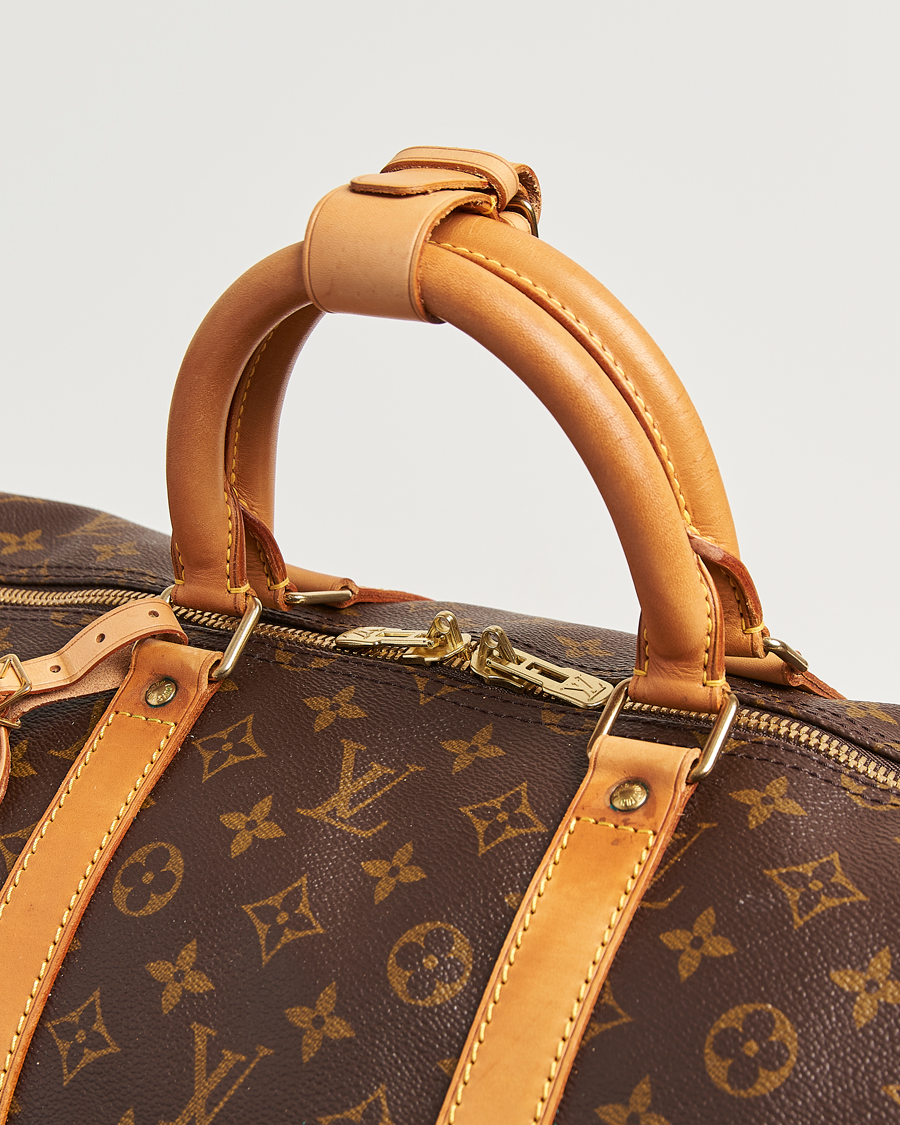 Heren | Pre-Owned & Vintage Bags | Louis Vuitton Pre-Owned | Keepall 55 Monogram