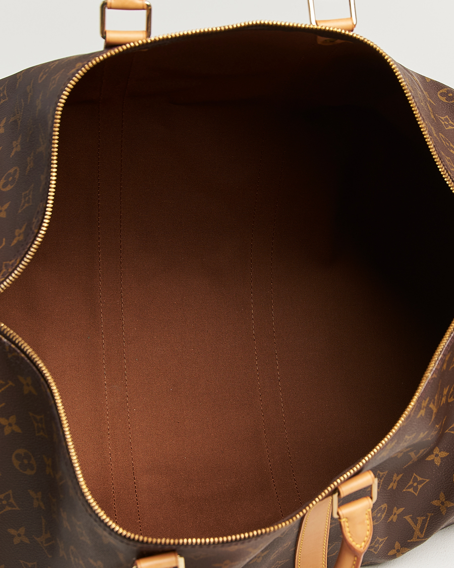 Heren | Pre-Owned & Vintage Bags | Louis Vuitton Pre-Owned | Keepall 55 Monogram