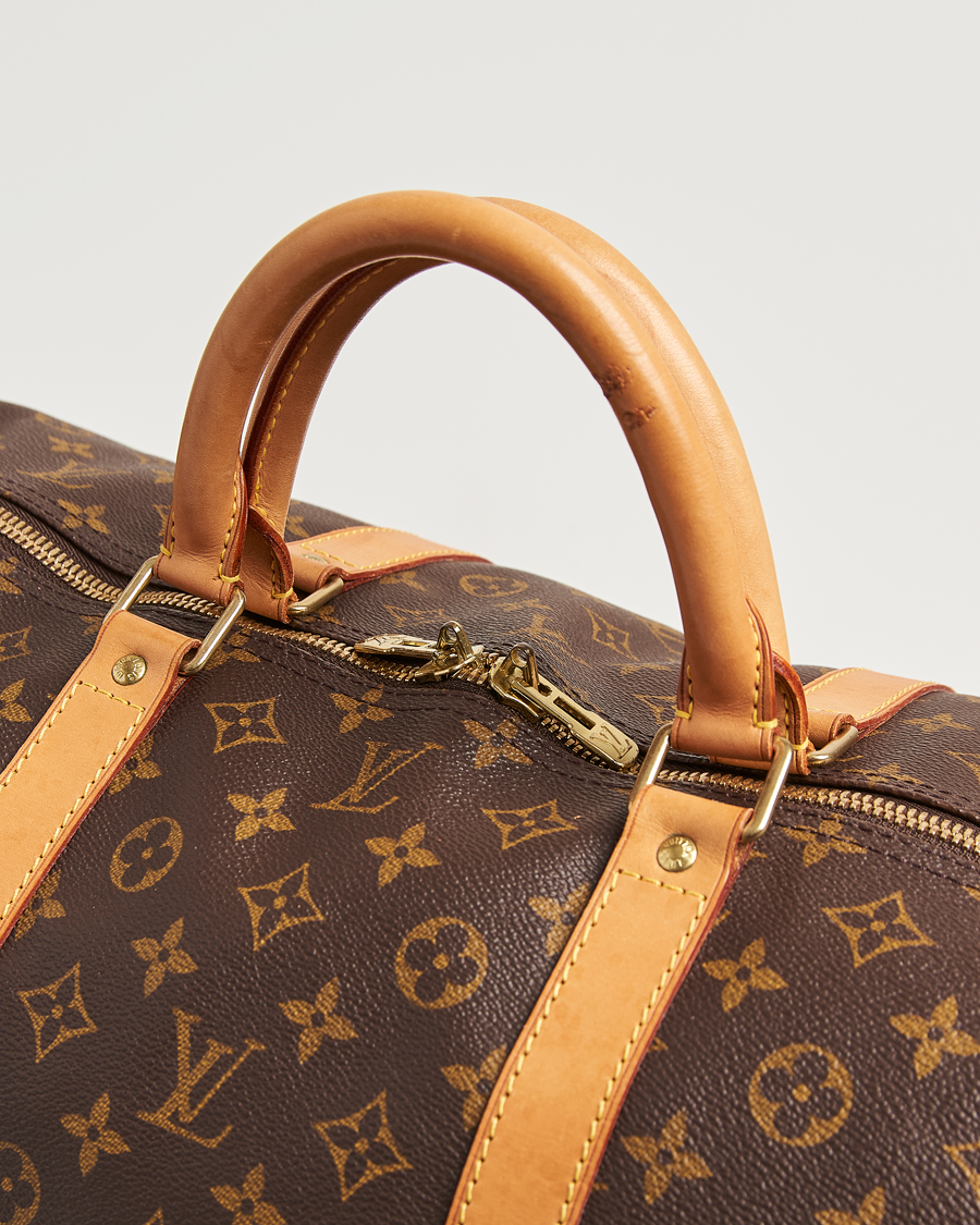 Heren | Pre-Owned & Vintage Bags | Louis Vuitton Pre-Owned | Keepall Bandouilére 60 Monogram