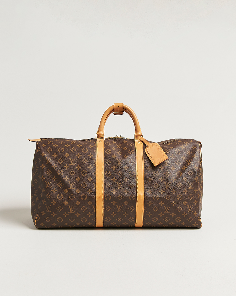 Heren | Pre-Owned & Vintage Bags | Louis Vuitton Pre-Owned | Keepall 55 Monogram