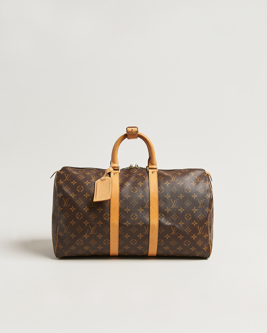Heren | Pre-Owned & Vintage Bags | Louis Vuitton Pre-Owned | Keepall 45 Monogram