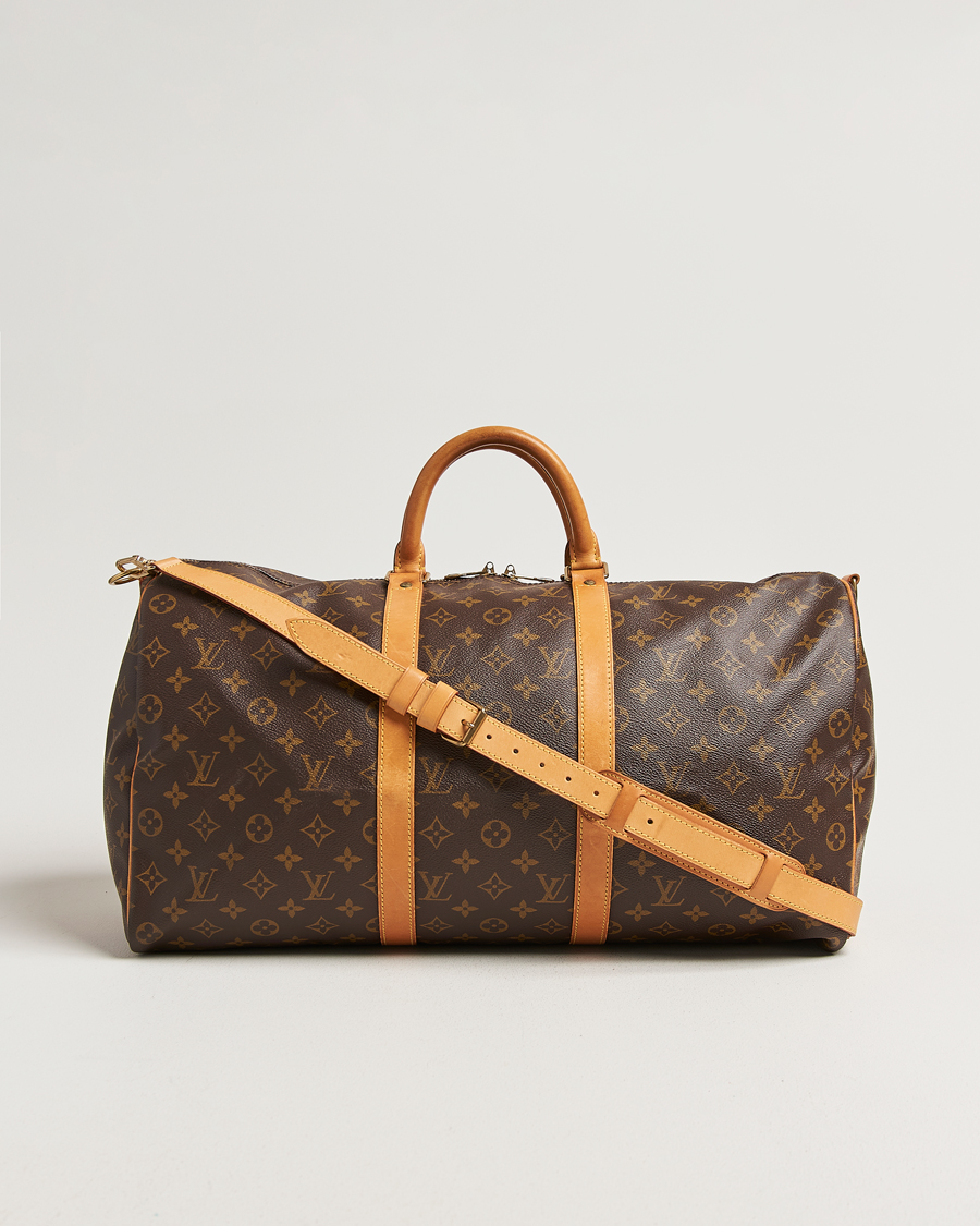 Heren | Pre-Owned & Vintage Bags | Louis Vuitton Pre-Owned | Keepall Bandouliére 50 Monogram